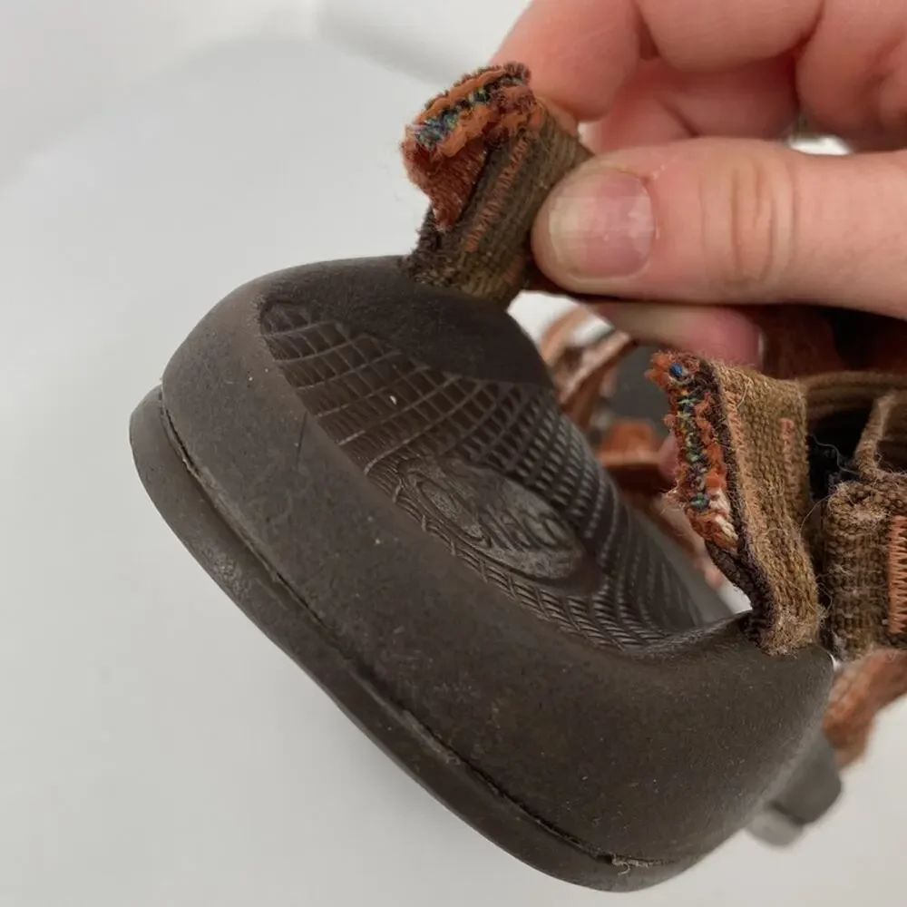 Chaco Toddler Sandals with Flaws Size 13